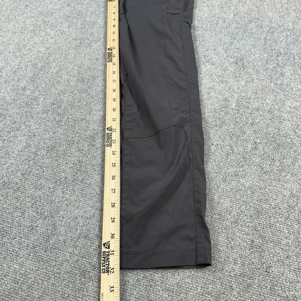 Alaskan Hardgear Duluth Trading Women 6 Long Gray Stretch Hiking Outdoor Pants - Picture 2 of 10